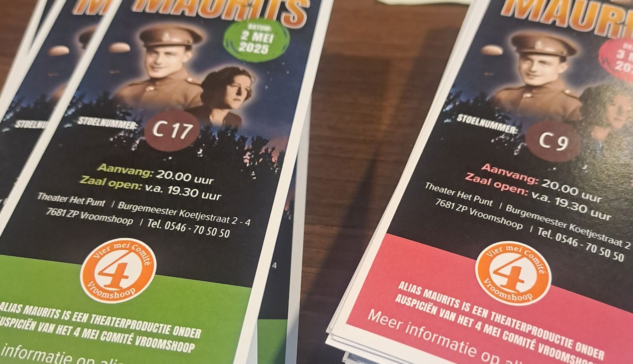 Extra voorstelling ‘Alias Maurits’ gaat op 23 november ook in de voorverkoop