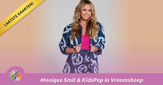 Monique Smit komt met KidsPop naar Het Punt