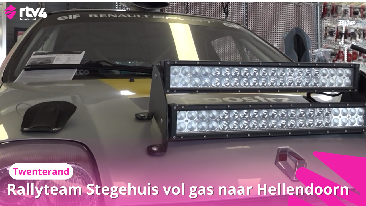Rallyteam Stegehuis vol gas naar Hellendoorn