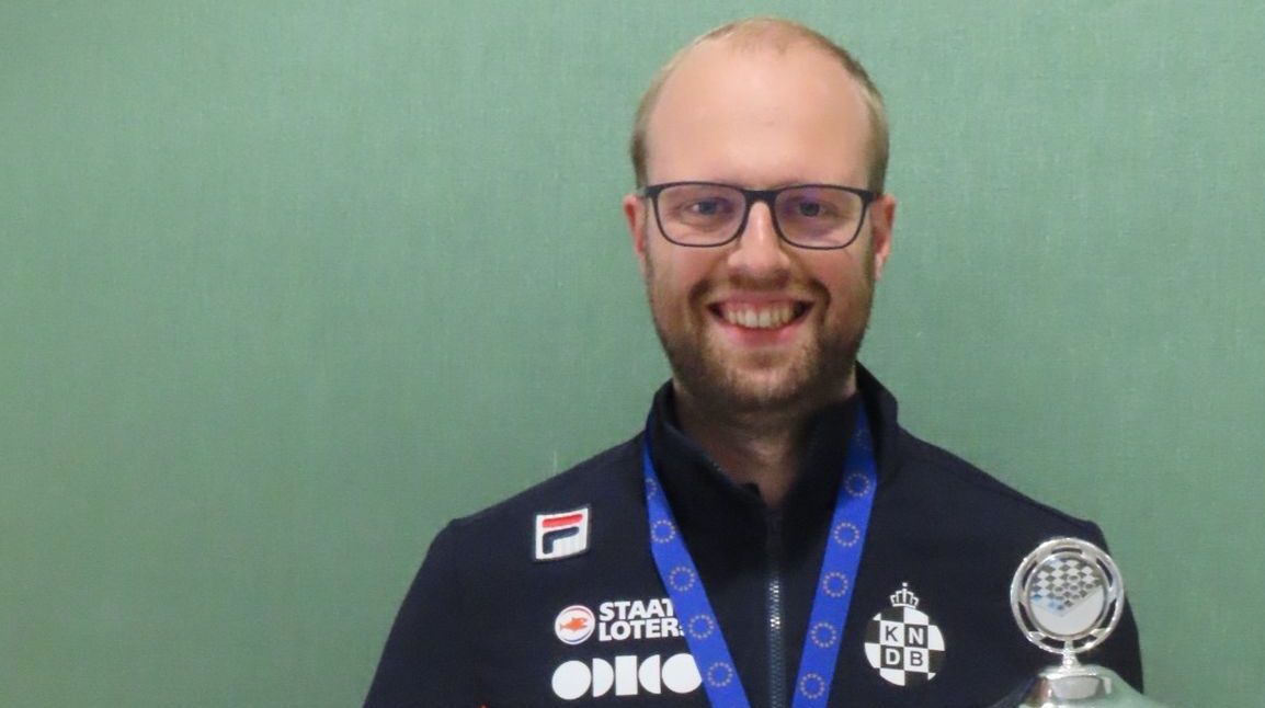 Jitse Slump Europees kampioen dammen: groot succes voor Denk en Zet Westerhaar